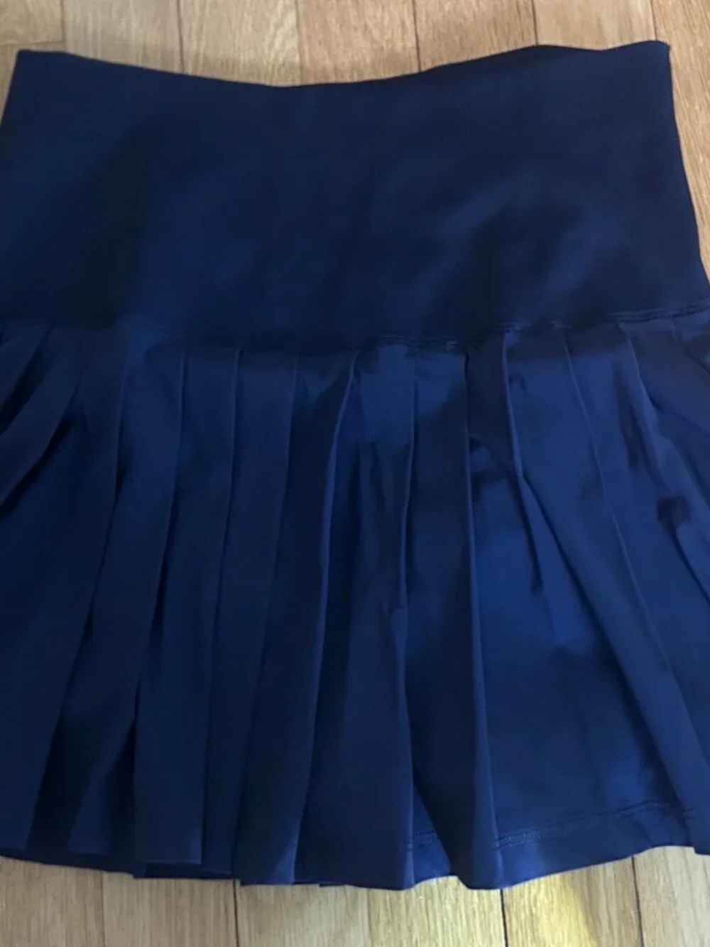 Wilson Women's Classic Navy Pleated Midtown Tennis Skirt Size M - Picture 5 of 11